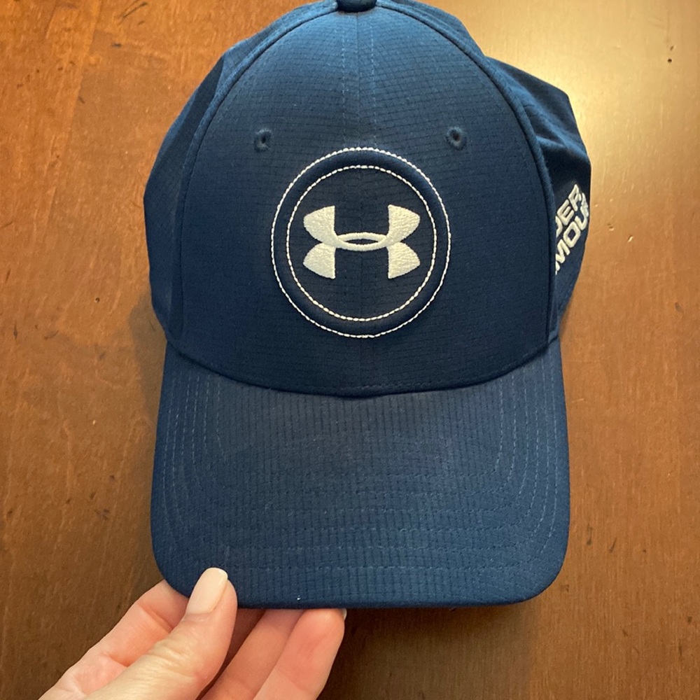 Under Armour Youth Navy Fitted Golf Hat